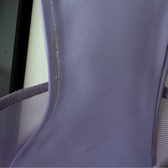 Jeffrey Campbell Malinin Block Heel Sandal Size 8.5 Lilac Purple - Picture 11 of 11